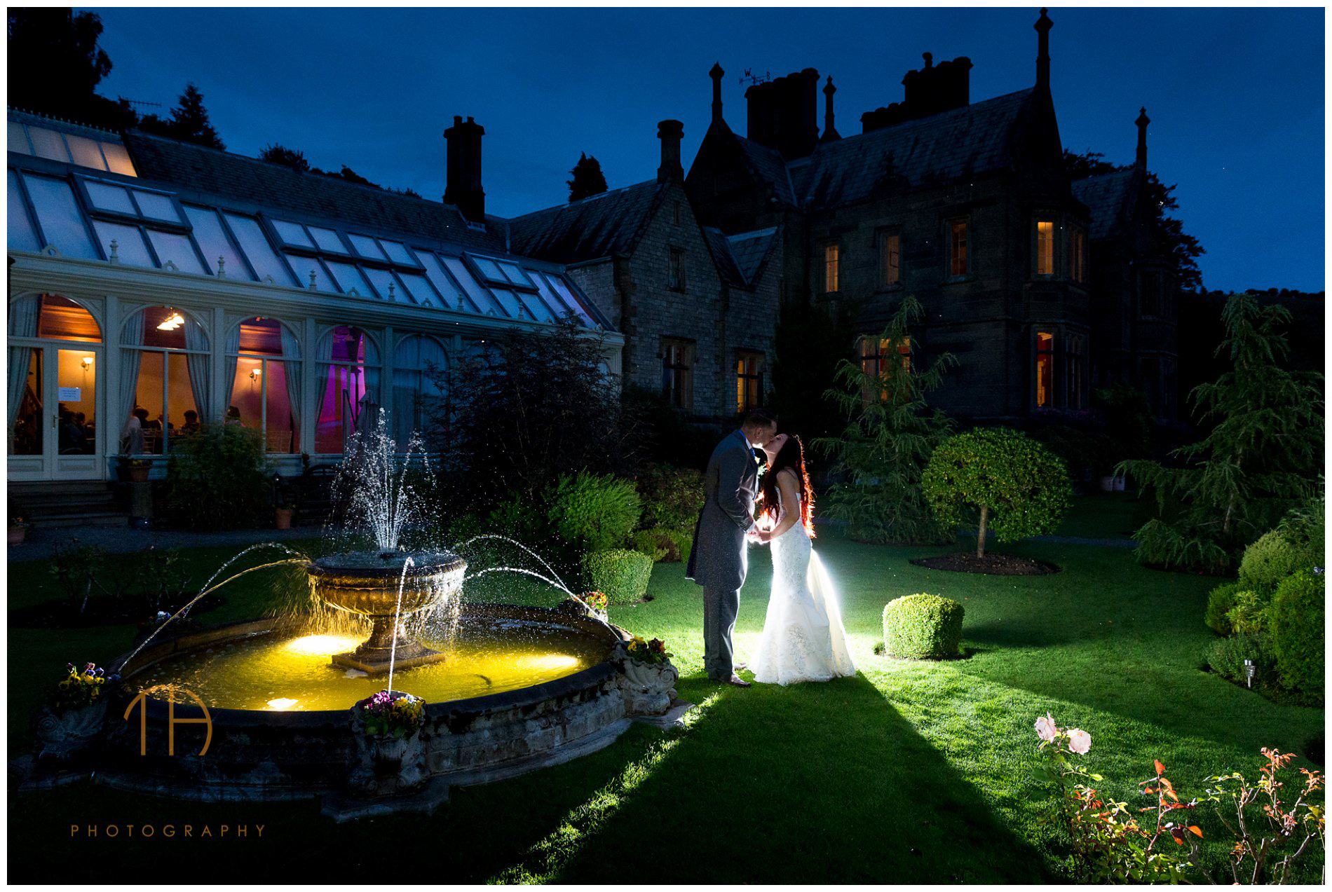 Creative wedding photography in Derbyshire by Tim Hensel