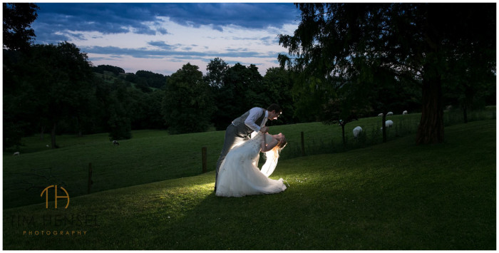 Creative wedding photography in the Derbyshire Peak District