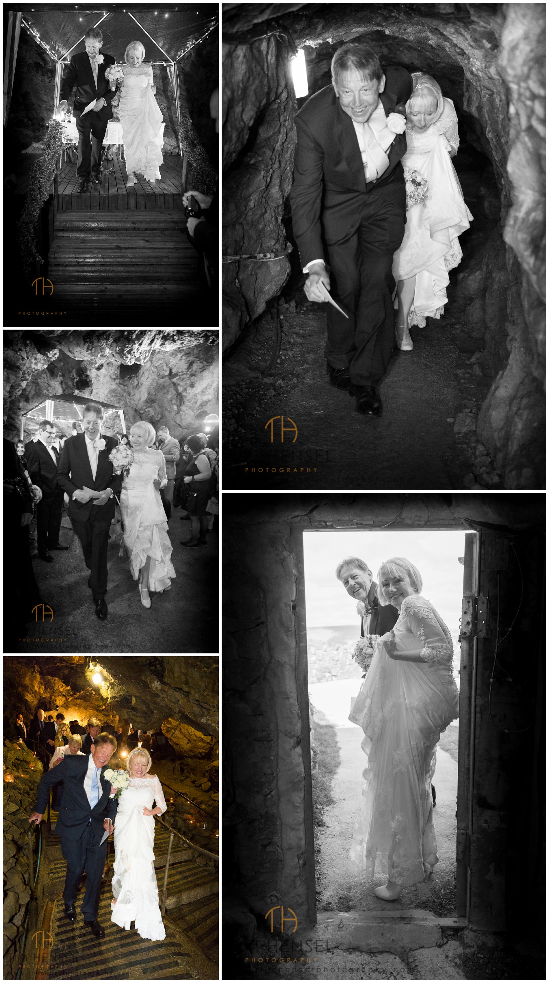 Wedding photography in treak cliff cavern at Castleton in Derbyshire