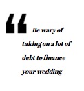 Wedding planner tips with budget and finances