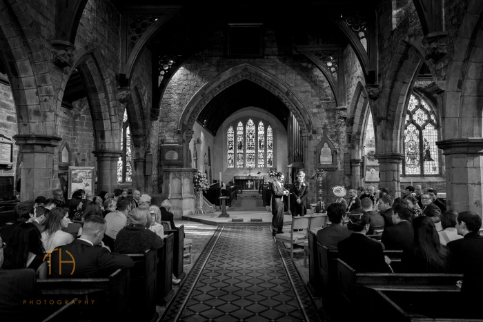 Church wedding ceremony less stressful